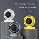 Portable Electric Heater Desktop Fan Warm Air Blower Mini Room Heater for Home Office Winter Low Consumption 380W