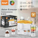 RAF 4-in-1 Juicer Machine – 900W Powerful Blender, Chopper & Grinder