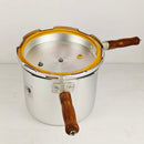 Premium Stainless Steel Pressure Cooker – Double Body, Wooden Handle, Heavy-Duty (9L, 11L, 13L)