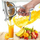 Manual Fruit Juicer – Alloy Fruit Press, Lemon Squeezer, Fruit Juice Extractor