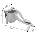 Manual Fruit Juicer – Alloy Fruit Press, Lemon Squeezer, Fruit Juice Extractor