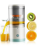 Portable Wireless Citrus Juicer – USB Rechargeable, Hands-Free & Water-Free Juice Extraction