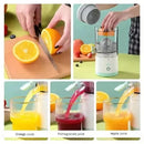Portable Wireless Citrus Juicer – USB Rechargeable, Hands-Free & Water-Free Juice Extraction