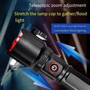 High-Power LED Flashlight | Side Light, Tungsten Steel Hammer Tip & Safety Belt Cutter