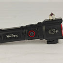High-Power LED Flashlight | Side Light, Tungsten Steel Hammer Tip & Safety Belt Cutter