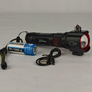 High-Power LED Flashlight | Side Light, Tungsten Steel Hammer Tip & Safety Belt Cutter