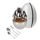 ✨ 24-Piece Gold Stainless Steel Cutlery Set 🍴 | Luxury Dinnerware with Elegant Golden Storage Holder 🏆 | Perfect for Home, Parties & Gifts | Five Star Wholesale