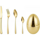 ✨ 24-Piece Gold Stainless Steel Cutlery Set 🍴 | Luxury Dinnerware with Elegant Golden Storage Holder 🏆 | Perfect for Home, Parties & Gifts | Five Star Wholesale
